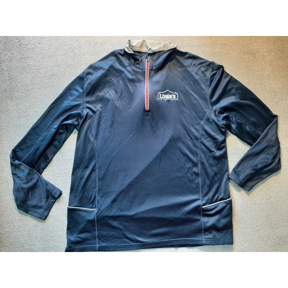 Lowe's Home Improvement Men's Employee Jacket Size 2XL Blue XXL